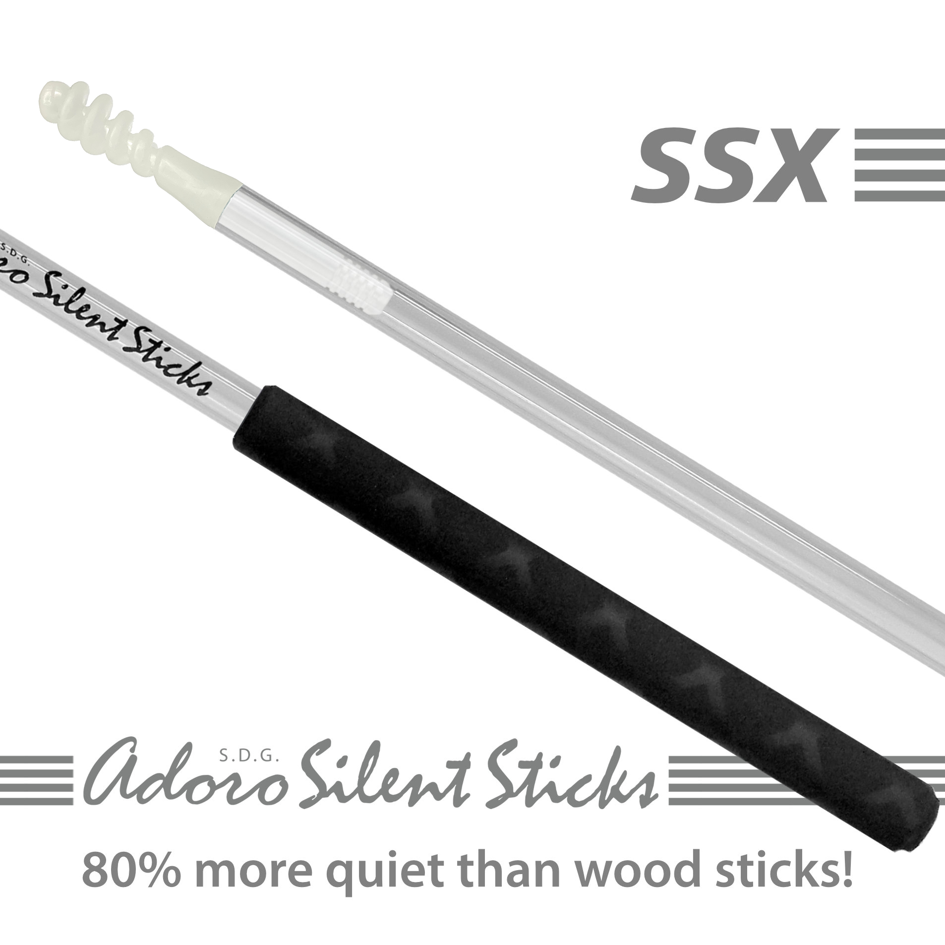 Silent Sticks Thick-X-Grips (V2.0)